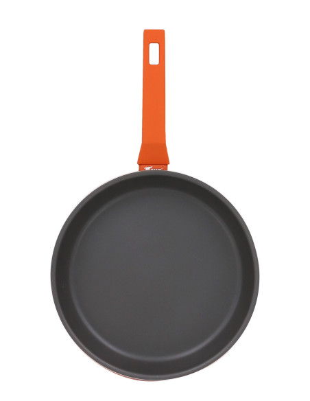 Juego de 3 sartenes de aluminio, tamaños: Ø20, Ø24, Ø28 cm. THULOS TH-FPS346 APRICOT Thulos Inicio TH-FPS346 APRICOT
