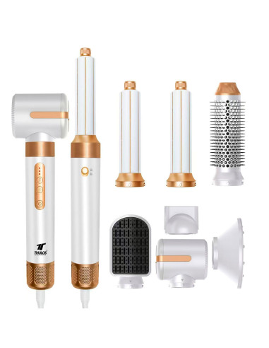 Secador de pelo 7 en 1. Potente motor de 110.000 RPM, 1400W. THULOS TH-BY25 Thulos Inicio TH-BY25