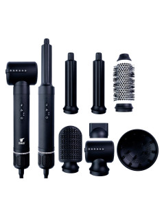 Secador de pelo 7 en 1. Potente motor de 110.000 RPM, 1400W. THULOS TH-BY25 Thulos Inicio TH-BY25 2