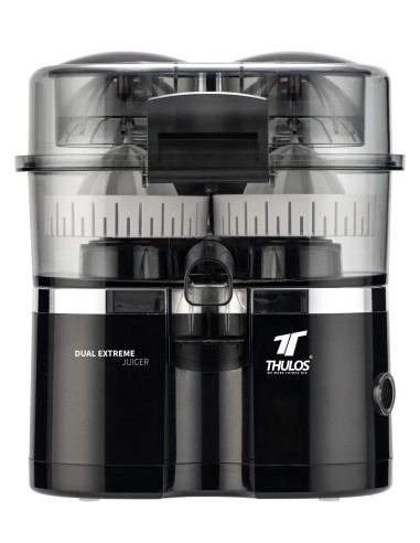 Exprimidor de doble cabezal, 100 W y 15000 RPM. THULOS TH-EX51 Thulos Inicio TH-EX51