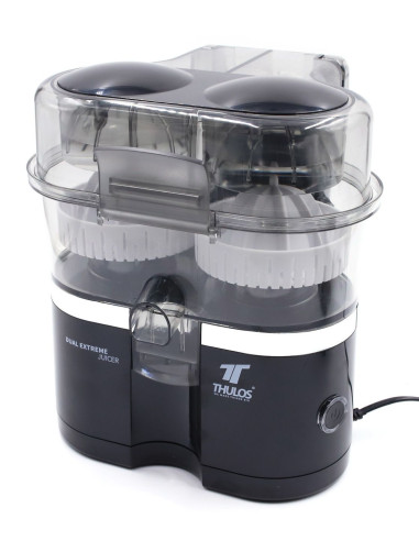 Exprimidor de doble cabezal, 100 W y 15000 RPM. THULOS TH-EX51 Thulos Inicio TH-EX51