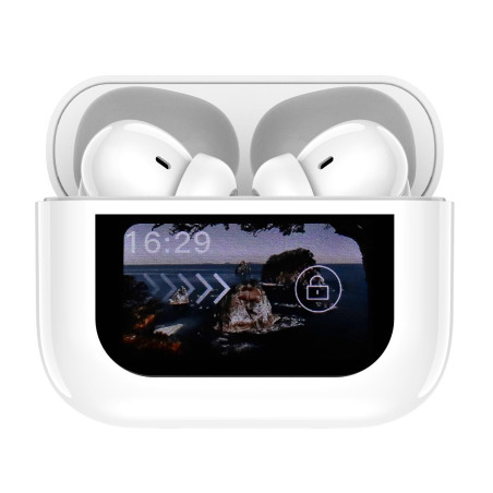 Auriculares estéreo wireless v.5.3, pantalla táctil, color blanco. MOBILE+ MB-EPi28 Mobile+ Inicio MB-EPi28