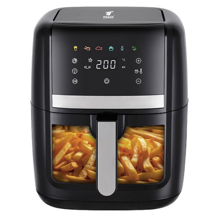 8-Liter Air Fryer, 6 Predefined Programs, 1700W. THULOS TH-F8081