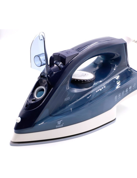 Steam Iron 2400W, Ceramic Soleplate. THULOS TH-PV2410