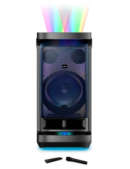 TWS Karaoke Tower Speaker, 200W RMS, includes remote control and wi...