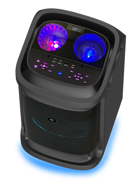 TWS Karaoke Tower Speaker, 200W RMS, includes remote control and wi...