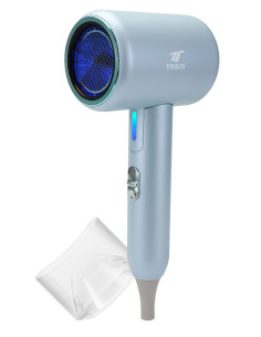 Secador de cabelo, tecnologia iónica, 1800 W, pega dobrável, ideal ...