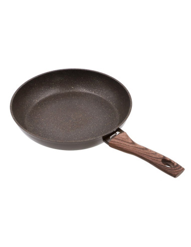 Juego de 3 sartenes de aluminio forjado: Ø20, Ø24 Y Ø28 CM, aptas para todo tipo de cocinas, mango souft-touch Thulos Inicio ...