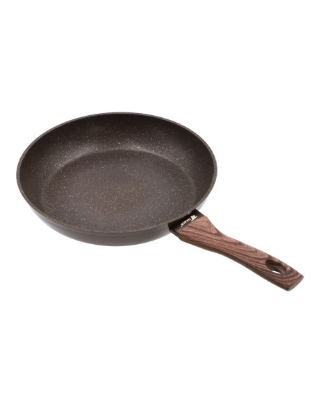 Set of 3 forged aluminium frying pans: Ø20, Ø24 and Ø28 CM. Suitabl...