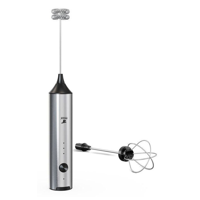 Espumador de leite com acessório batedor. THULOS TH-EMF756