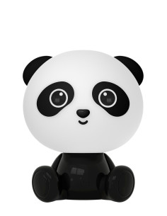 Candeeiro de noite para crianças em forma de urso panda, bateria re...