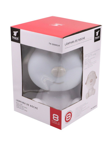 Children's night lamp in the shape of a puppy, bateria recarregável...