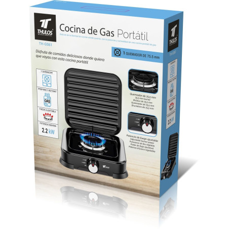 Portable Gas Stove, 1 Burner, Compact, Lightweight, and Easy to Use...