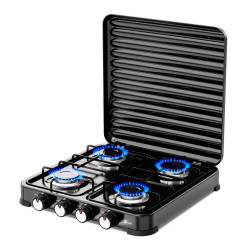 Cocina de gas portátil, 4 quemadores, compacta y ligera. THULOS TH-GS64 Thulos Inicio TH-GS64 2
