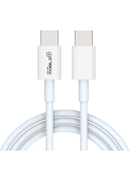 Cabo USB-C para USB-C, 60 W. MOBILE+ MB-1047