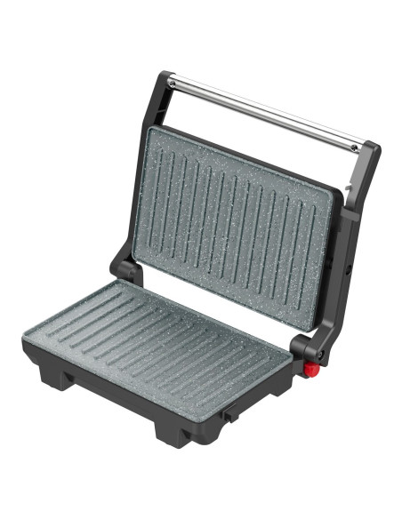 Grill Panini, 1000W, placas con revestimiento de piedra anti adherente. THULOS TH-GP215 Thulos Inicio TH-GP215