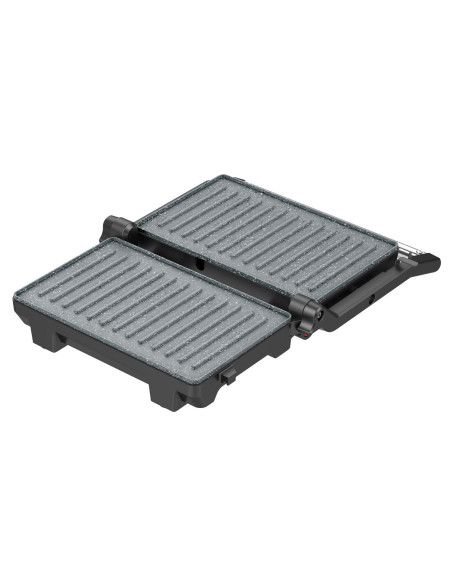 Grill Panini, 1000W, placas con revestimiento de piedra anti adherente. THULOS TH-GP215 Thulos Inicio TH-GP215