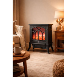 Chimenea eléctrica efecto llama, 2 niveles de calefacción. THULOS TH-CY05 Thulos Inicio TH-CY05 2