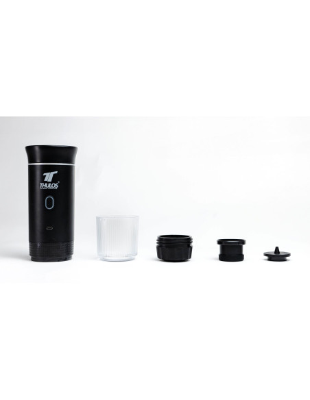 Portable coffee maker, 20 bar pressure. Supports 2 capsule types + ...