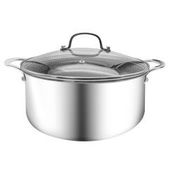 5-Piece Stainless Steel Cookware Set: Frying Pan Ø24 cm, 2 Sauce Pa... 2