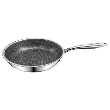 Conjunto de Cozinha de 5 Peças em Aço Inoxidável: Frigideira Ø24 cm...