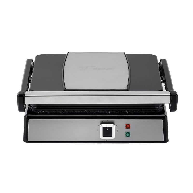 Panini Grill, non-stick plates, 90º and 180º opening, 2200W. THULOS...