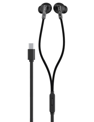 Auriculares USB-C con micrófono MOBILE+ – Sonido estéreo, control de volumen y cable resistente | MB-EP008 Mobile+ Inicio MB-...