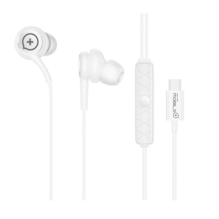 Stereo headphones with microphone | USB-C connector - Mobile+ MB-EP009