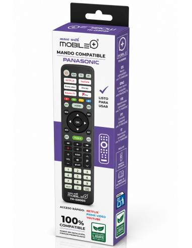 Remote Control Compatible with Panasonic TV