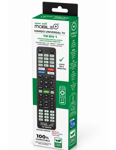 Mando TV Universal 19 en 1