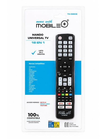 Mando TV Universal 18 en 1