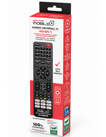 Mando TV Universal 40 en 1