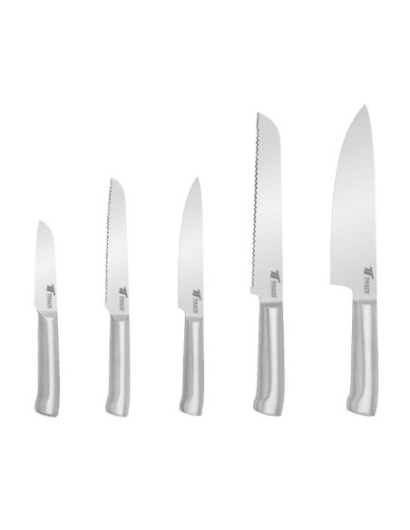 Set de cuchillos de cocina de acero inoxidable TH-MN2007 – 5 piezas