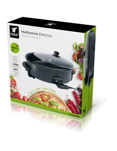 Pizza Pan Ø36/7 cm. revestimiento de teflón Thulos TH-PPTH36 Thulos Pizza Pan TH-PPTF36 2